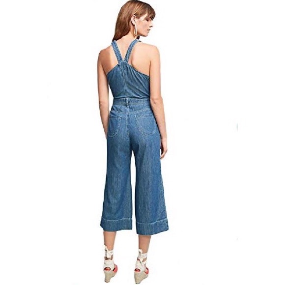 *SOLD* Anthropologie Denim Jumpsuit - Picture 2 of 8